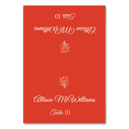 Bröllop Place-Vegetarian-Wildblome Elegance Bordsnummer