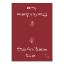 Bröllop Place-Wildblomelegance-Kött- Bordsnummer