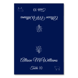 Bröllop Place-Wildblomelegance-Kött- Bordsnummer