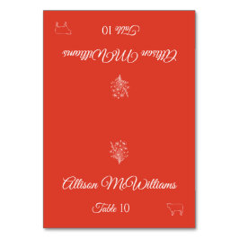 Bröllop Place-Wildblomelegance-Kött- Bordsnummer