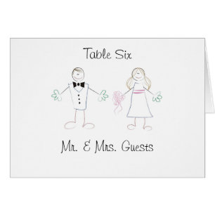 Bröllop Placecard OBS Kort