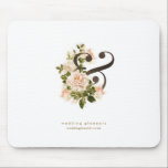 Bröllop Planning Romantic Peach Ro Ampersand Musmatta<br><div class="desc">Bröllop Planning Romantic Peach Ro Ampersand Mouse Pad - Bröllopsfixarens romantiska mjuka persikor  rosor design</div>