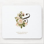 Bröllop Planning Romantic Peach Ro Ampersand Musmatta<br><div class="desc">Bröllop Planning Romantic Peach Ro Ampersand Mouse Pad - Bröllopsfixarens romantiska mjuka persikor  rosor design</div>