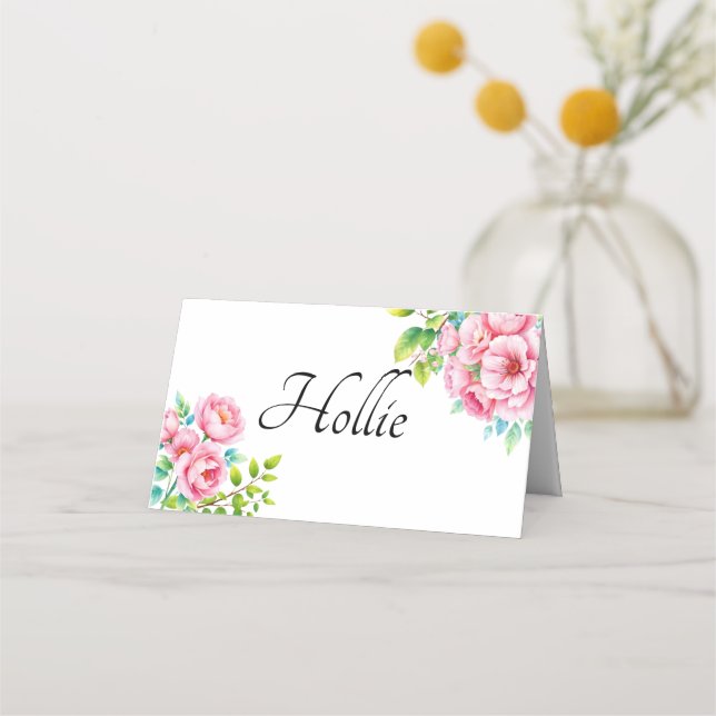 Bröllop-platskort Placeringskort (Framsida)