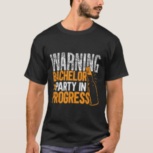 Bröllop Pojkkarl På Gång Brudgumssquad Brudgum Squ T Shirt