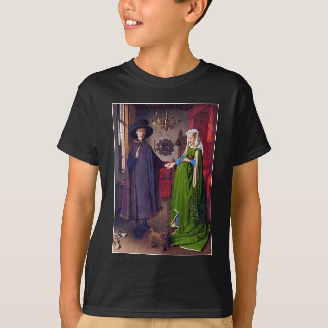Bröllop Porträtt av Jan Van Eyck Tröja (Framsida)