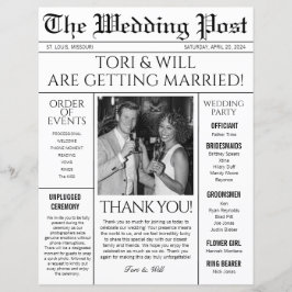 Bröllop Post-programmet