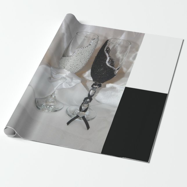 Bröllop Presentpapper (Utrullad)