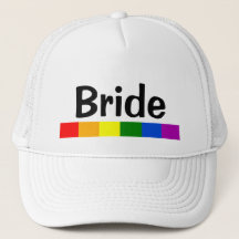 Bröllop Rainbow Flagga Banner Bride
