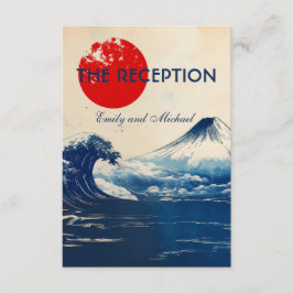 Bröllop Recption Japonesque Harmony with Fuji Tilläggskort