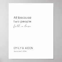 Bröllop Rehearsal Dinner Förlovningsfest Sign