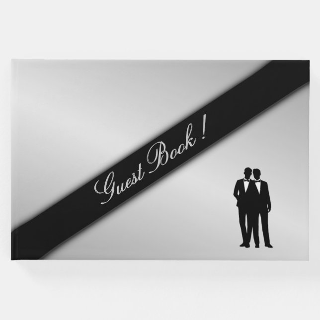 Bröllop Richard och Thaddeus Gästböcker (Framsida)