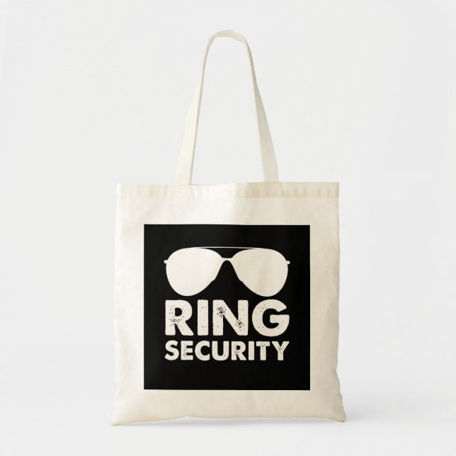 Bröllop Ring Säkerhet Bröllopsring Tygkasse (Framsidan)