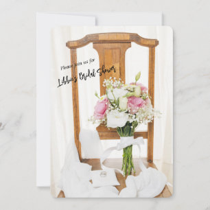 Bröllop Ringar vid Möhippan Inbjudan vid den vita 