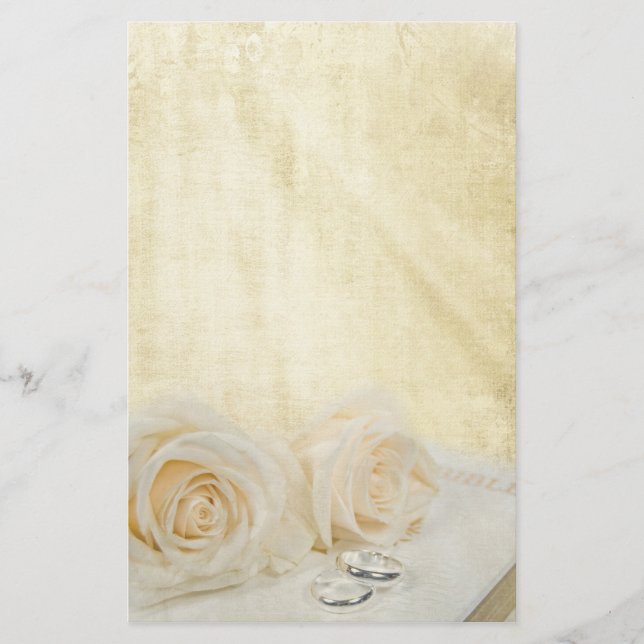 Bröllop Ro Brevpapper (Framsida)