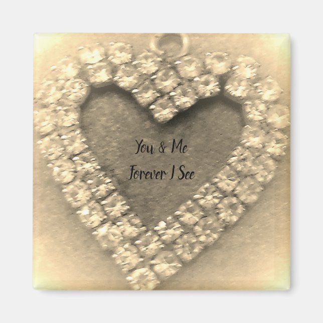 BRÖLLOP ROMANTIC MAGNET STIL DESIGN (Framsidan)