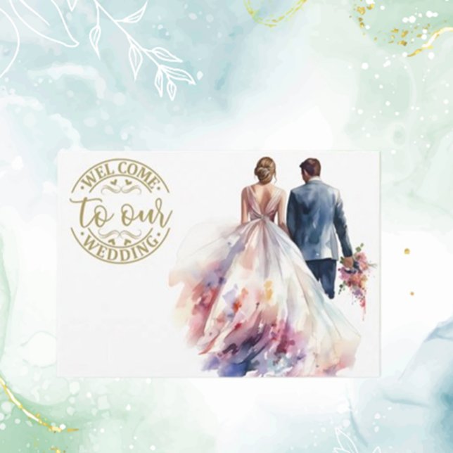 Bröllop Rustic Classic Boho Blommigt Tilläggskort (Celebrate your special day with our rustic boho floral enclosure card)