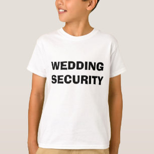 Bröllop Security T-shirt