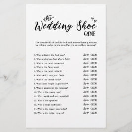 Bröllop Shoe Game för Bröllop eller Möhippa