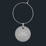 Bröllop Silver Glitter och Gnistra Groom Berlock Vinglas<br><div class="desc">Bröllop Glitter och Gnistra Bride Wine Charm. Silver och Glitter Vinglasmarkör ger en underbar Bröllop eller Bachelor-gåva till den speciella person som kärlek silver.</div>