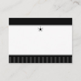 Bröllop-sitskort BLANK - Gothic Spider Placeringskort