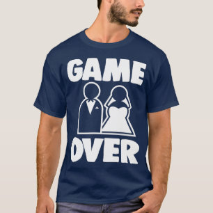 Bröllop Sjungkar Spennarpingispartajspelet är över T Shirt