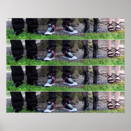 Bröllop skor poster