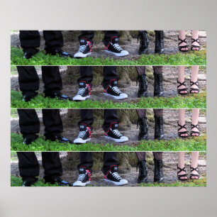 Bröllop skor poster