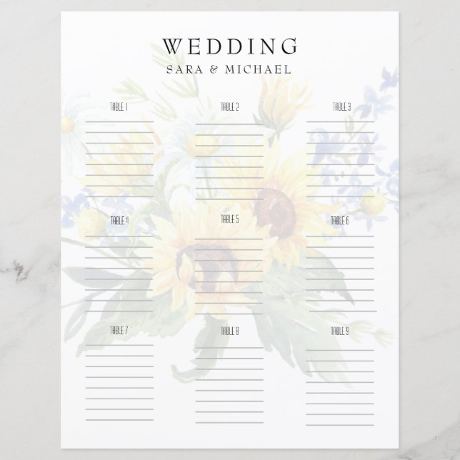 Bröllop Solblommor i Bloom (Framsida)