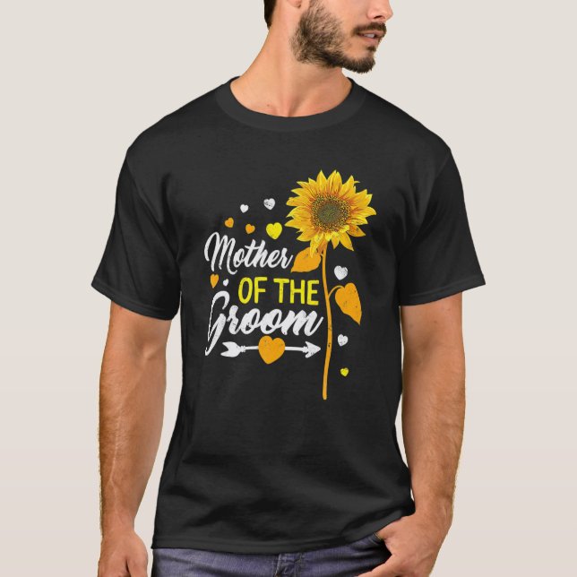 Bröllop som matchar Mor i Groombistern T Shirt (Framsida)