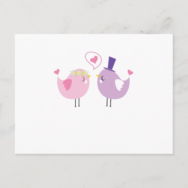 Bröllop Souvenirs, gåvor, gåvor till gäster Vykort (Framsida)