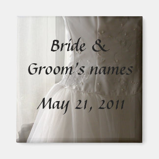 Bröllop spara datum magnet