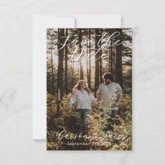 Bröllop spara datum meddelande