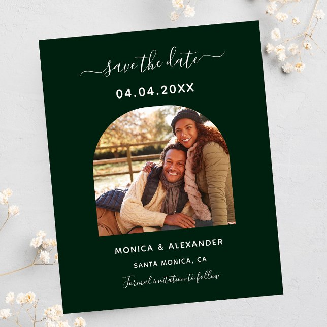 Bröllop spara datum på grönten för budgetuppspelni (Skapare uppladdad)