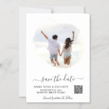 *~* Bröllop spara datum - QR-kod Webbplats AR6