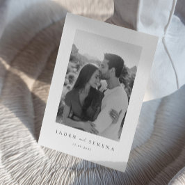 Bröllop spara: Kortinbjudan i Elegant bröllop Spara Datumet