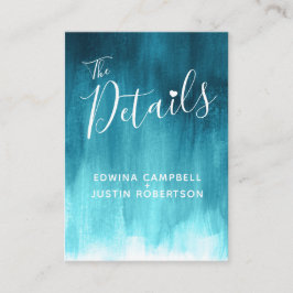 Bröllop specificerar kortet för bilagan för konst tilläggskort