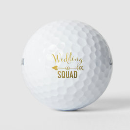 Bröllop Squad Golf Boll