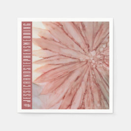 Bröllop Standard Napkin Loely Pinks och Lavenders Pappersservett