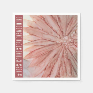 Bröllop Standard Napkin Loely Pinks och Lavenders Pappersservett