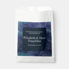 Bröllop Starry Night Celestial Tack Navy