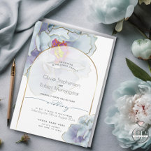 Bröllop | Stunning Dusty Blue Peony