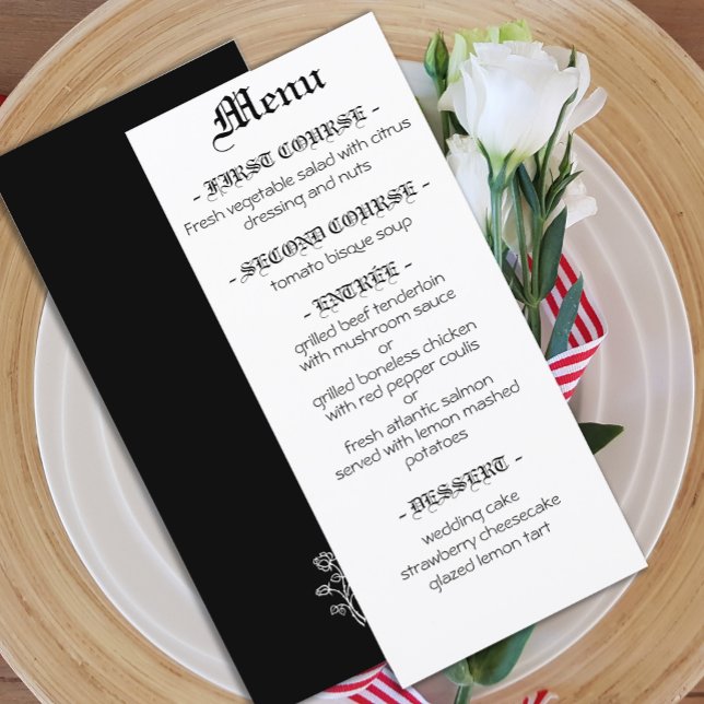 Bröllop svartklänning, typografi för gotisk elegan (Skapare uppladdad)