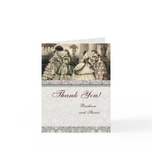 Bröllop Tack Antique Vintage