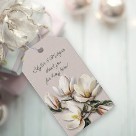 Bröllop Tack favoritmärkena Södra Magnolia Presentetikett