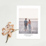 Bröllop Tack för det minimalistiska Kärlek Heart-s Vykort<br><div class="desc">Minimalistiskt och elegant bröllop-tack för att du har ett kort med skript och texten "tack" mellan kärlek och hjärta. Text och meddelanden kan redigeras på baksidan av kortet. Om du vill göra en mer avancerad anpassning av den här designen, t.ex. ändra layout, teckensnitt eller storlek text, klickar du på knappen...</div>