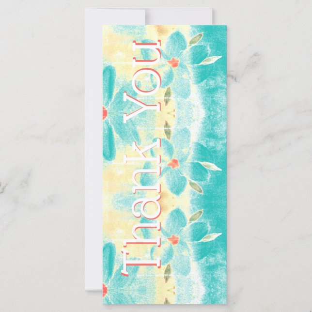 Bröllop Tack-fotomallkort (Framsida)