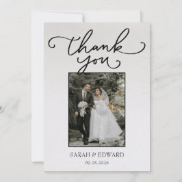 Bröllop Tack Kort