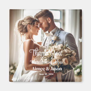 Bröllop Tack Magnet