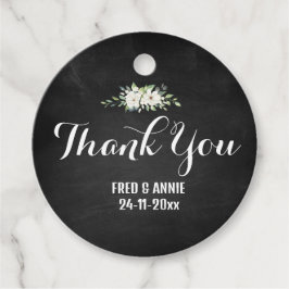 Bröllop Tack Märkre Gåvor Etiketter